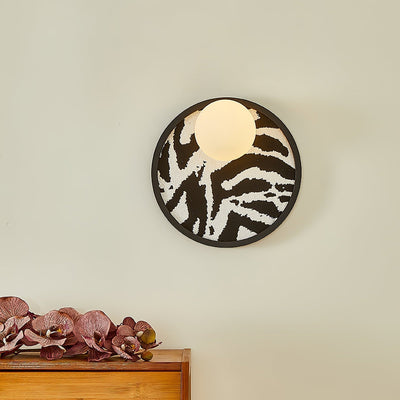 Sytala Premium Nordic Art Orbit Fabric Wall Light