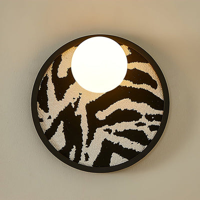 Sytala Premium Nordic Art Orbit Fabric Wall Light