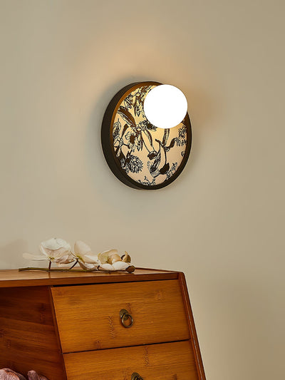 Sytala Premium Nordic Art Orbit Fabric Wall Light