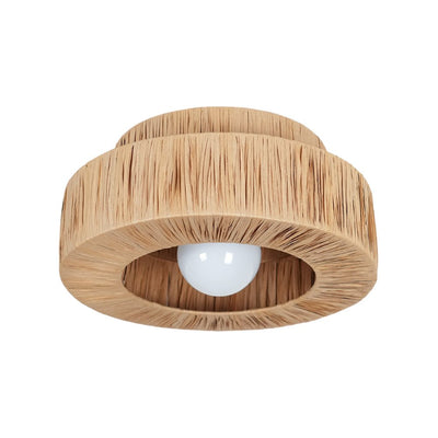 Ilthean Natural Straw Art Ceiling Lamp
