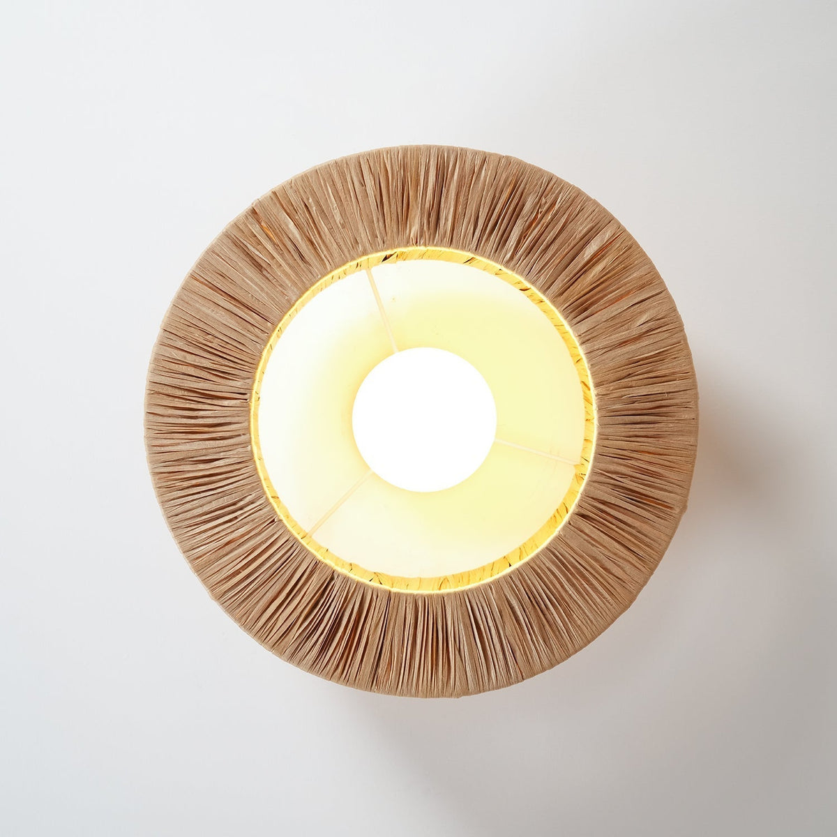 Ilthean Natural Straw Art Ceiling Lamp