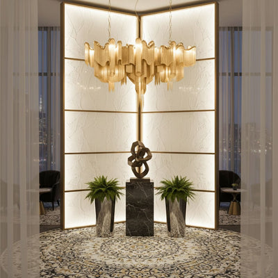 Noririne Stream Chain Chandelier