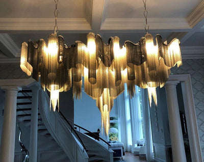 Noririne Stream Chain Chandelier