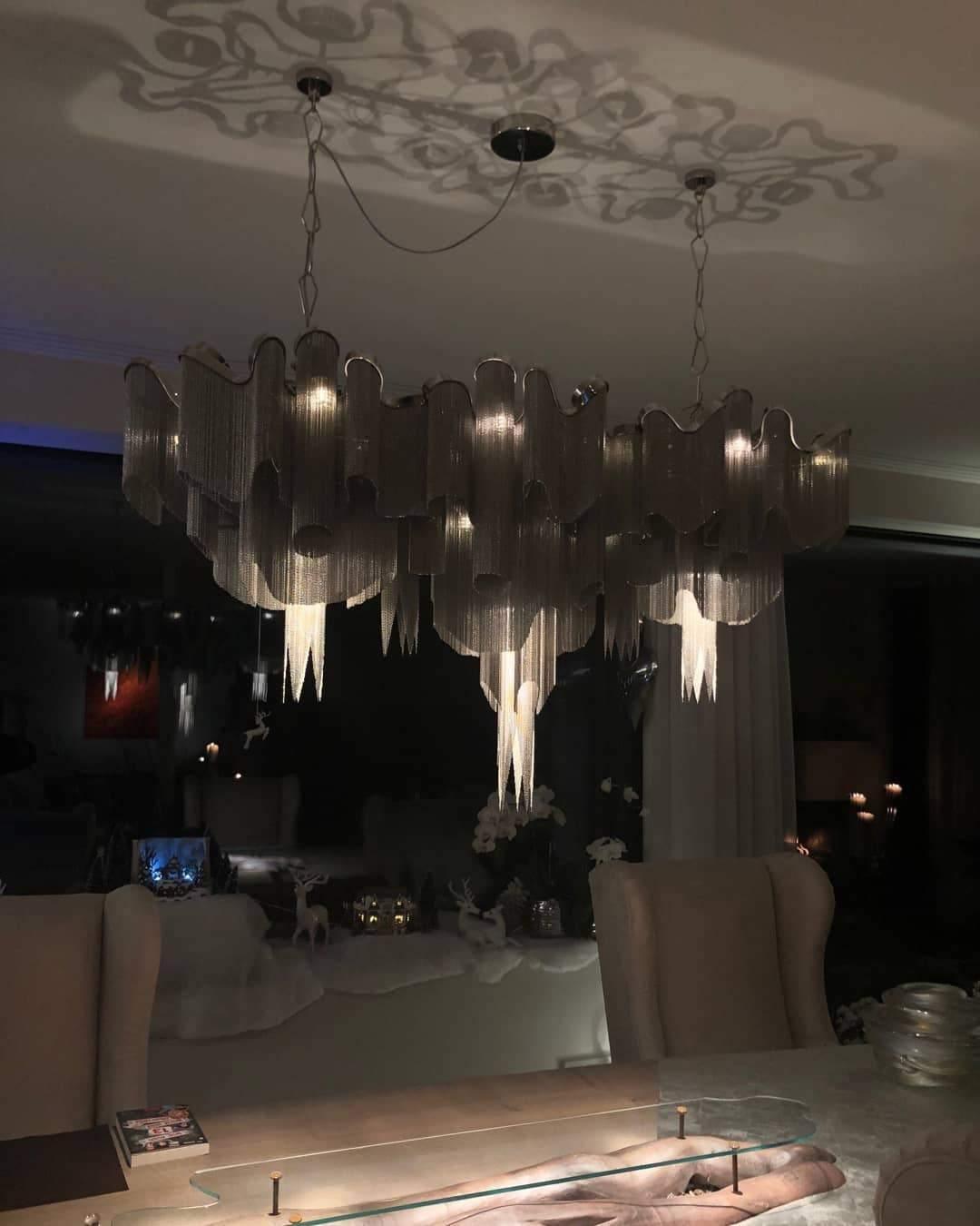 Noririne Stream Chain Chandelier