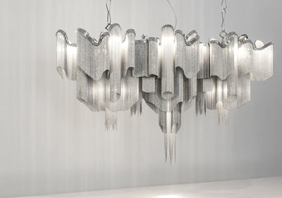 Noririne Stream Chain Chandelier