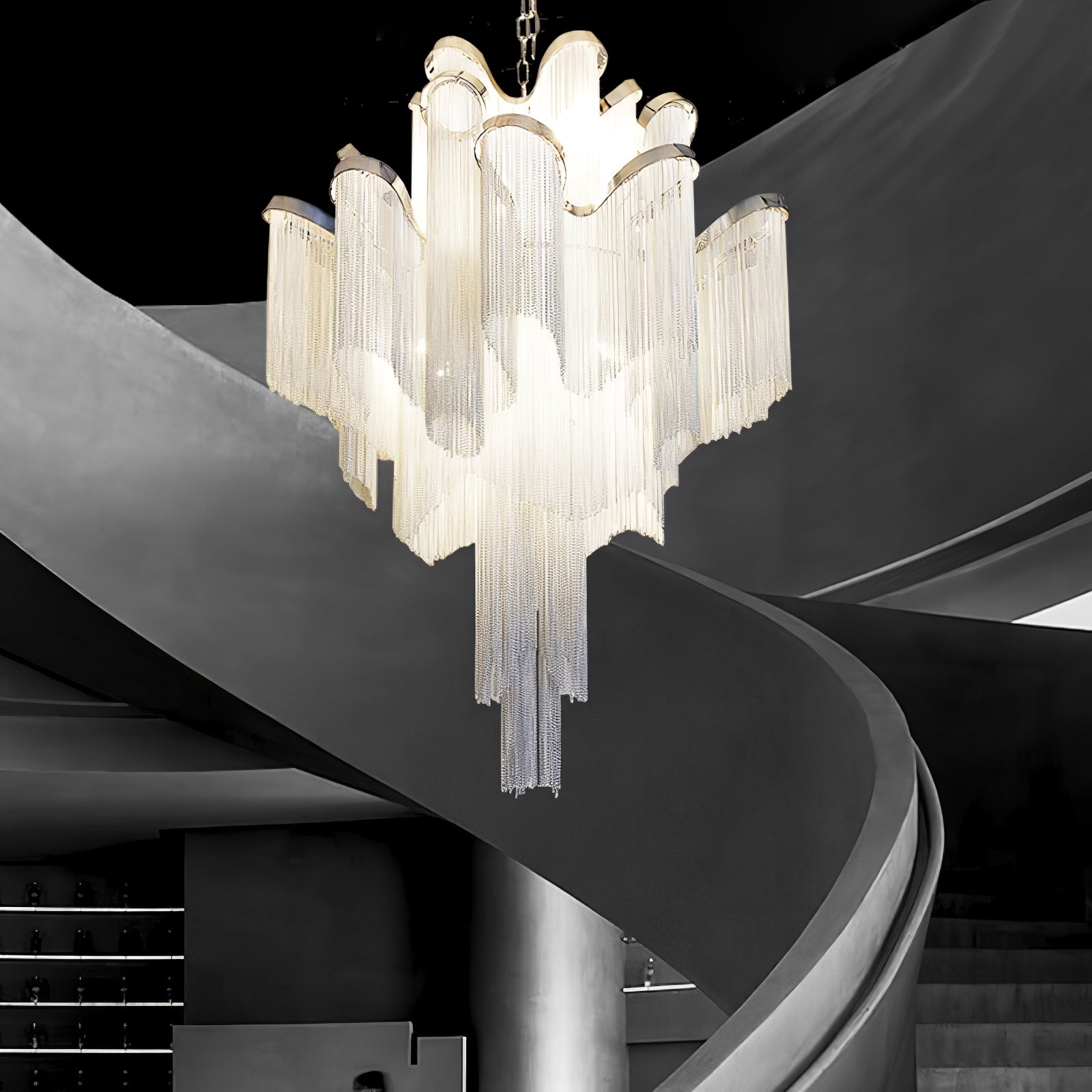 Noririne Stream Chain Chandelier