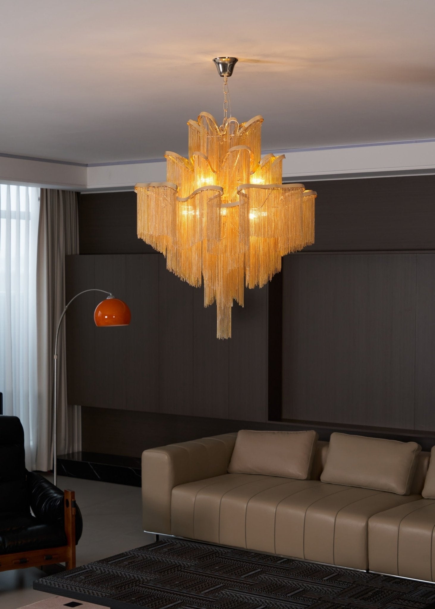 Noririne Stream Chain Chandelier