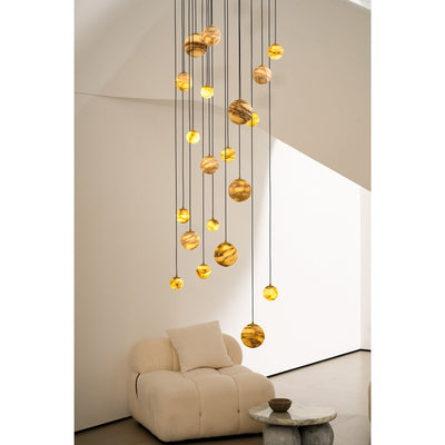 Nivinian Alabaster Chandelier