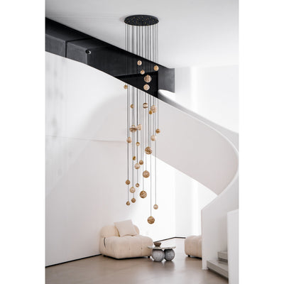 Nivinian Alabaster Chandelier
