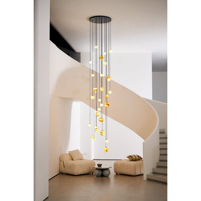 Nivinian Alabaster Chandelier
