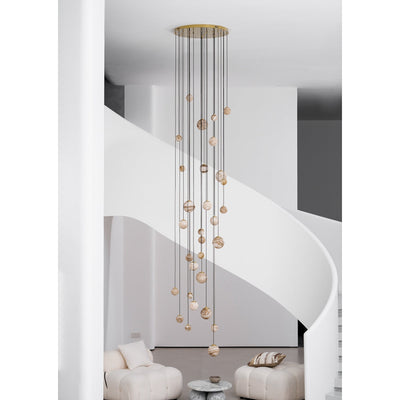 Nivinian Alabaster Chandelier
