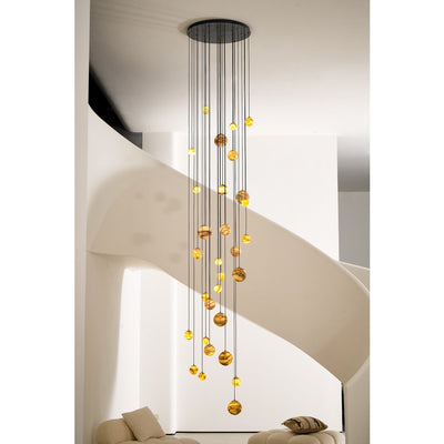 Nivinian Alabaster Chandelier