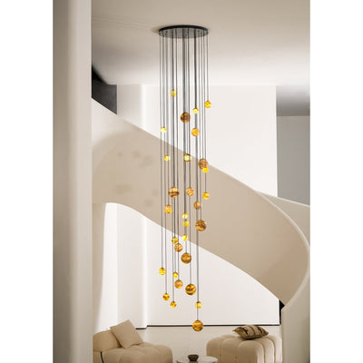 Nivinian Alabaster Chandelier