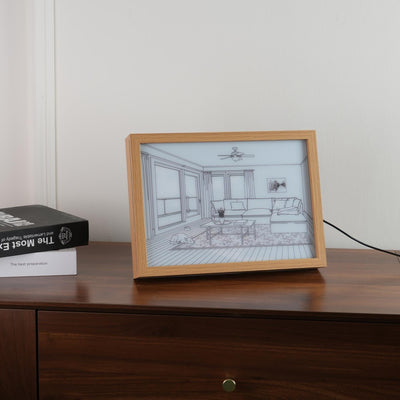 Sunbathing Mural Art Lamp