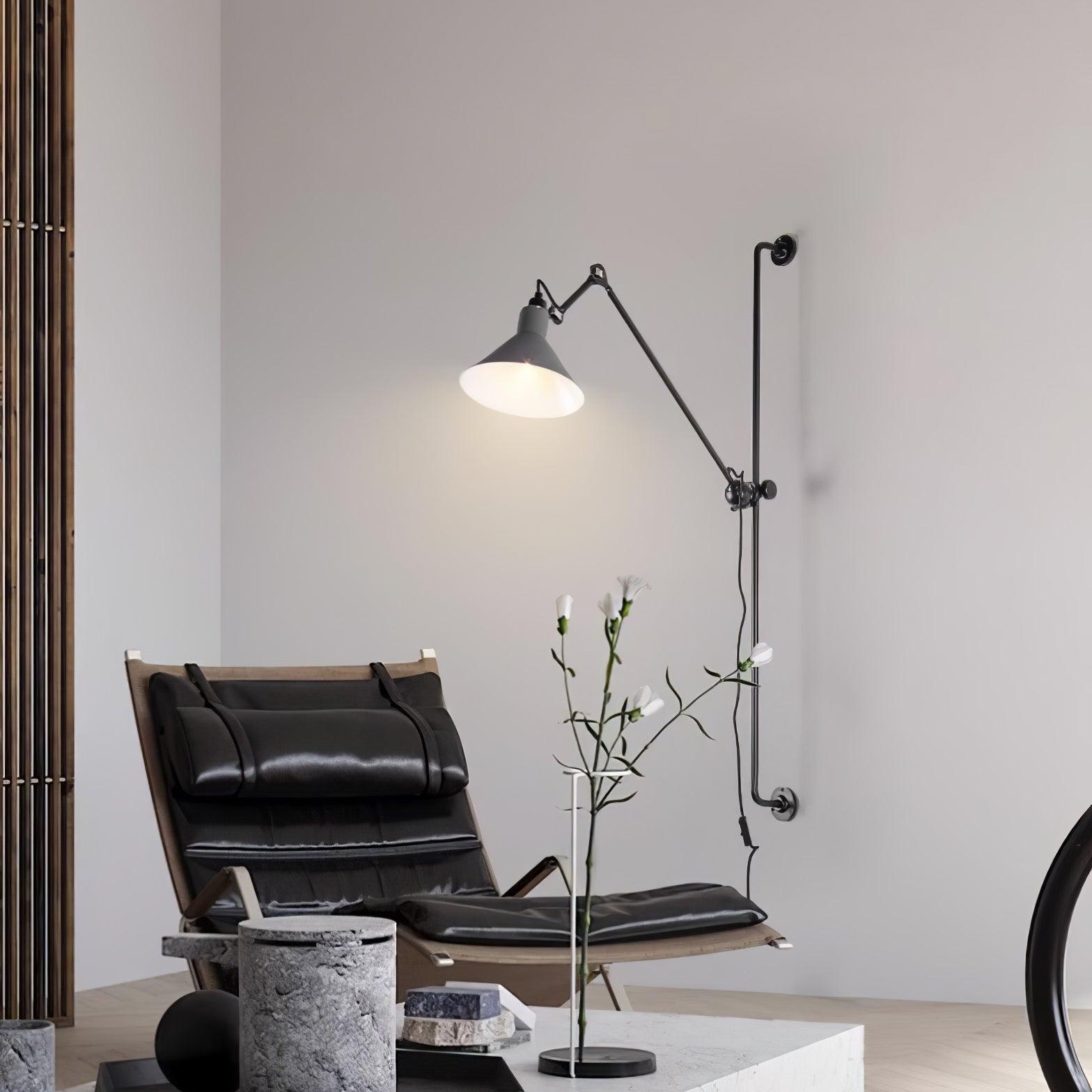 Dral Support Frame Rocker Wall Lamp