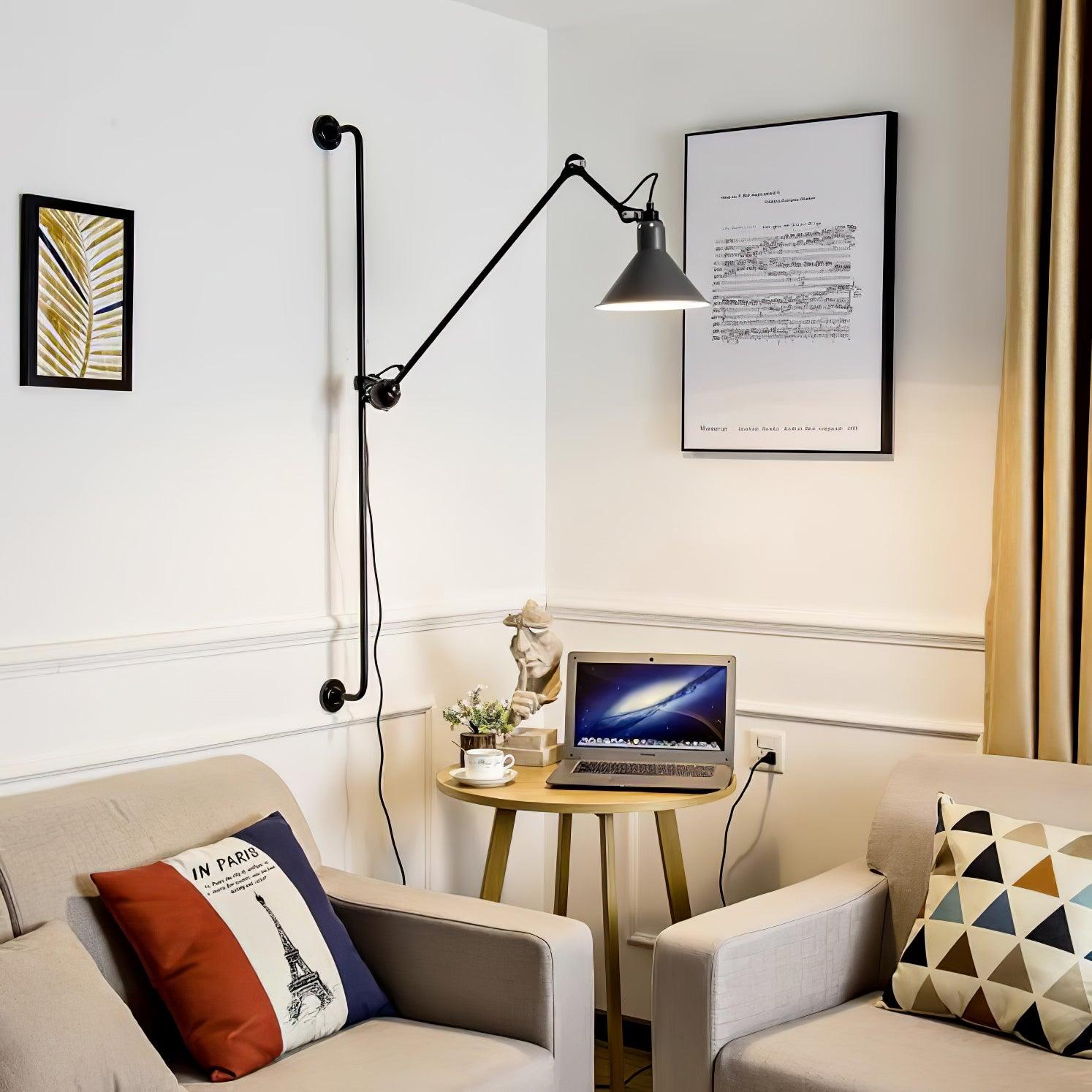 Dral Support Frame Rocker Wall Lamp