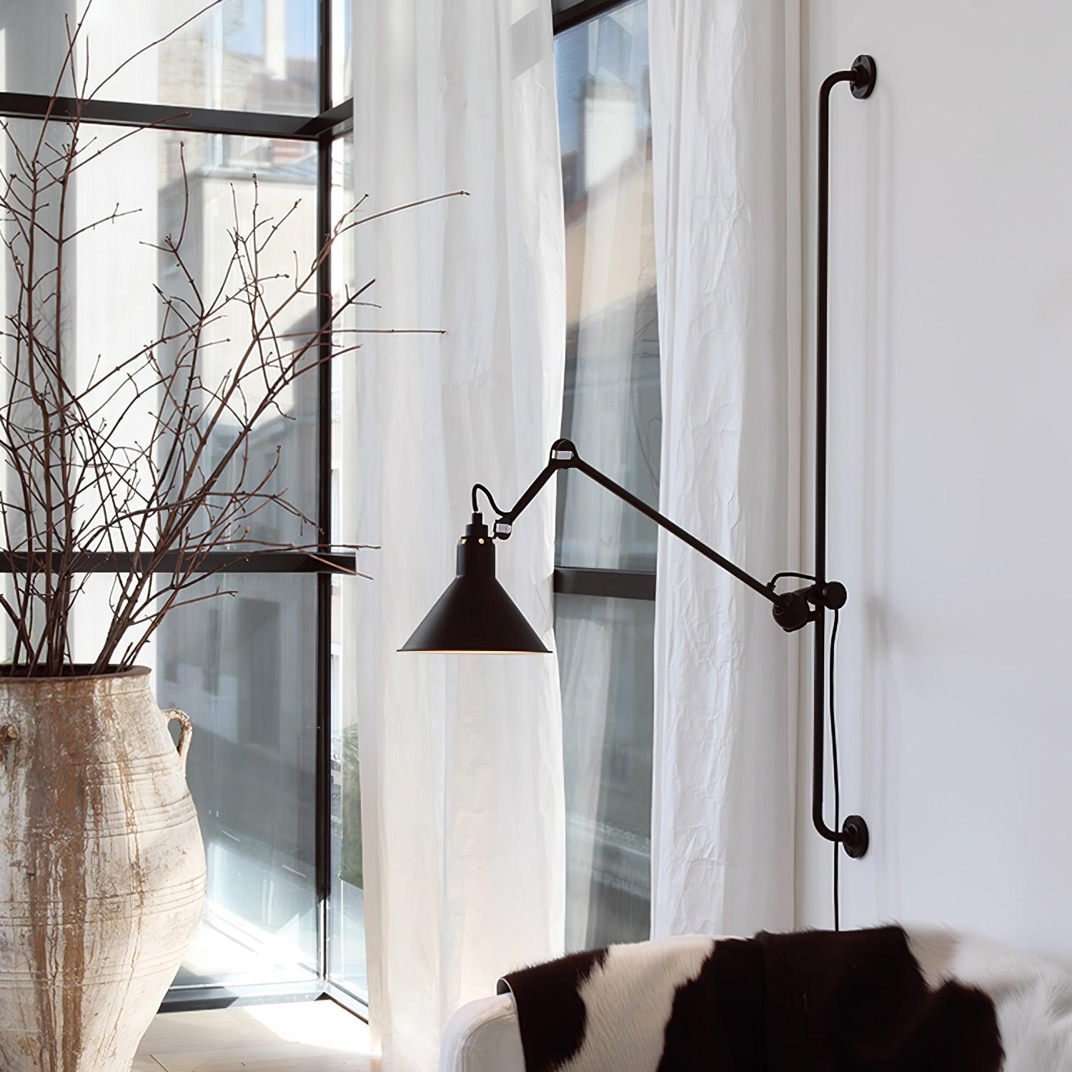Dral Support Frame Rocker Wall Lamp