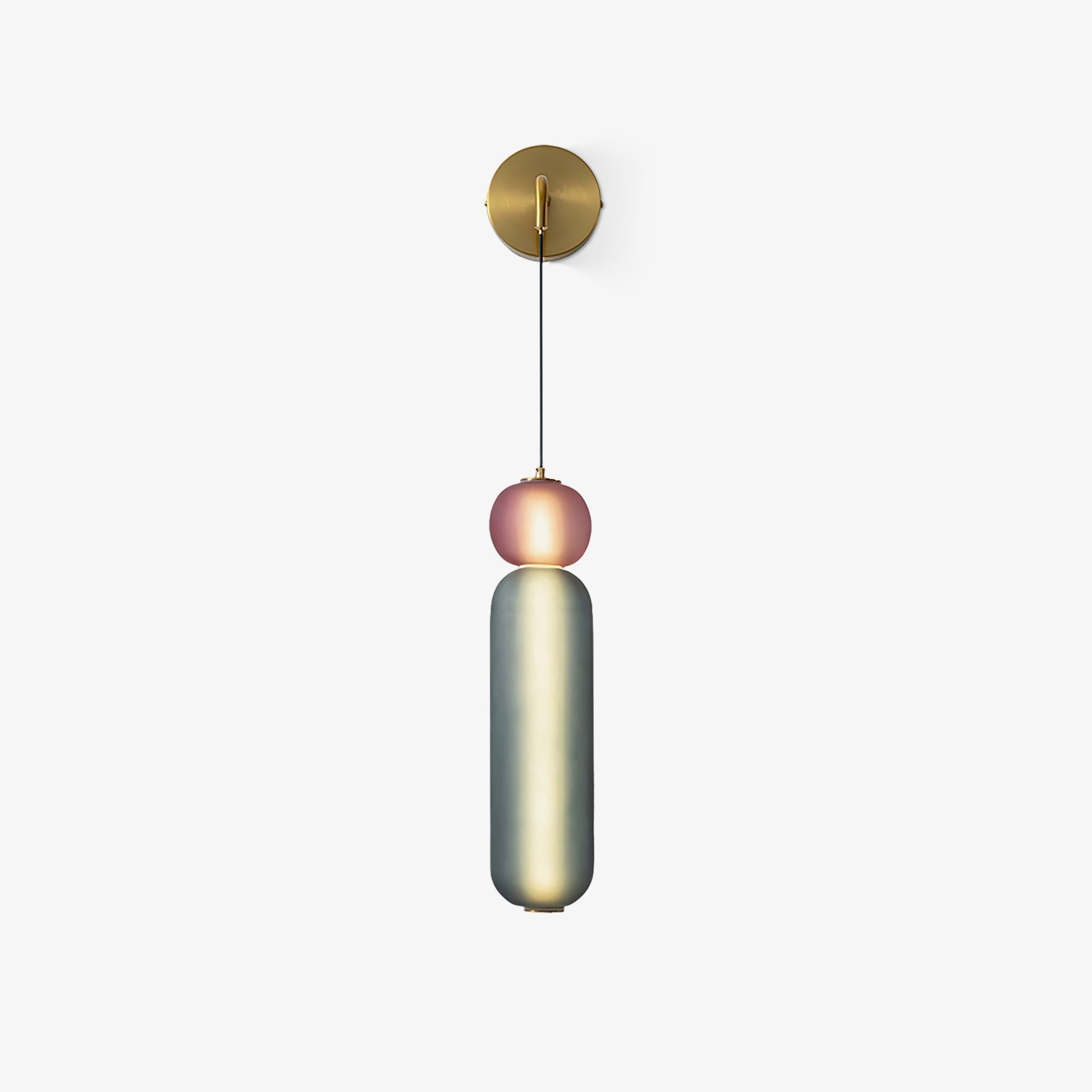 Eurtalia Modern Minimalist Glass Wall Lamp