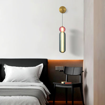 Eurtalia Modern Minimalist Glass Wall Lamp