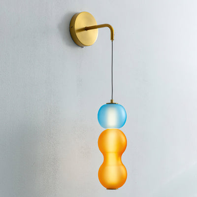 Eurtalia Modern Minimalist Glass Wall Lamp