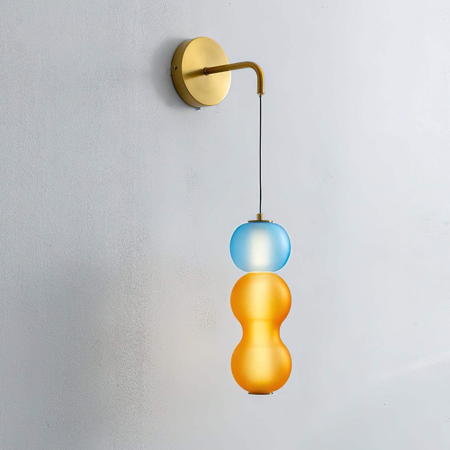 Eurtalia Modern Minimalist Glass Wall Lamp