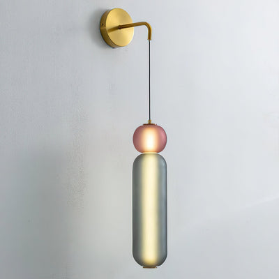 Eurtalia Modern Minimalist Glass Wall Lamp