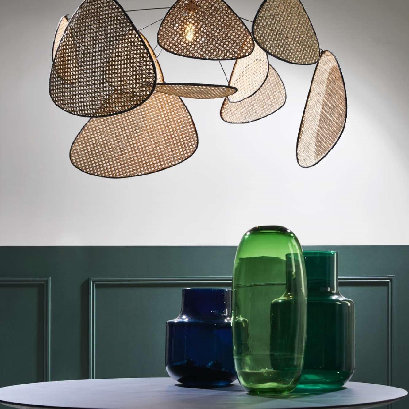 Ariinora Pendant Light Rattan Swag Industrial