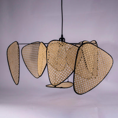 Ariinora Pendant Light Rattan Swag Industrial