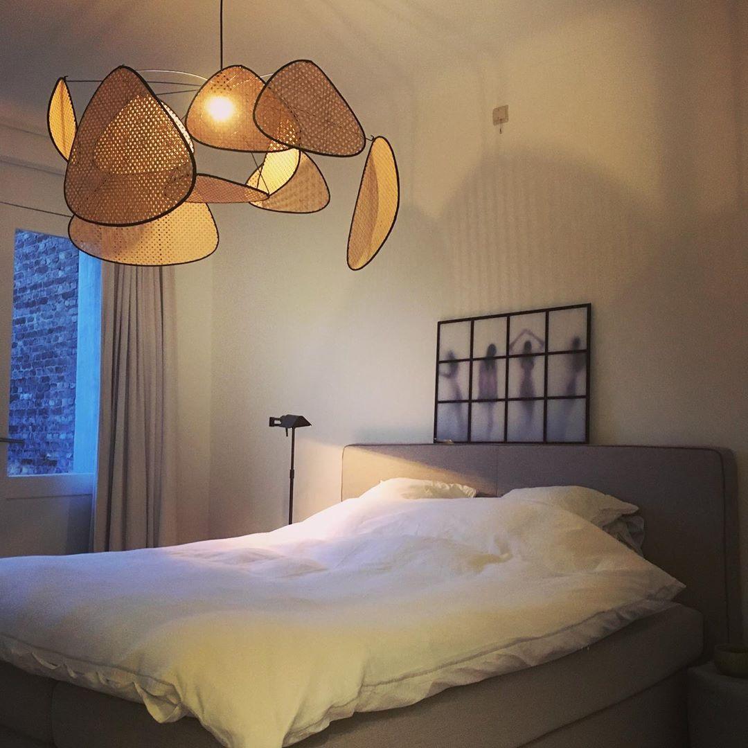 Ariinora Pendant Light Rattan Swag Industrial