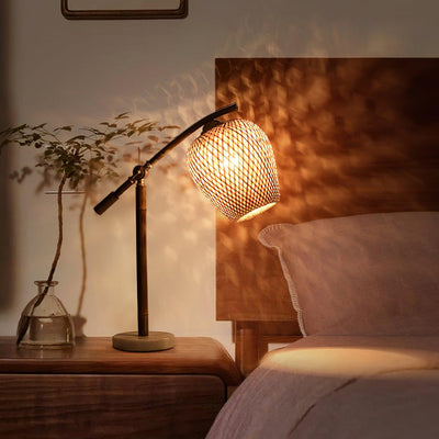 Zanell Bamboo Zen Table Lamp