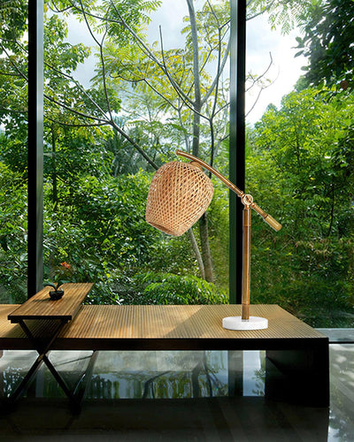 Zanell Bamboo Zen Table Lamp