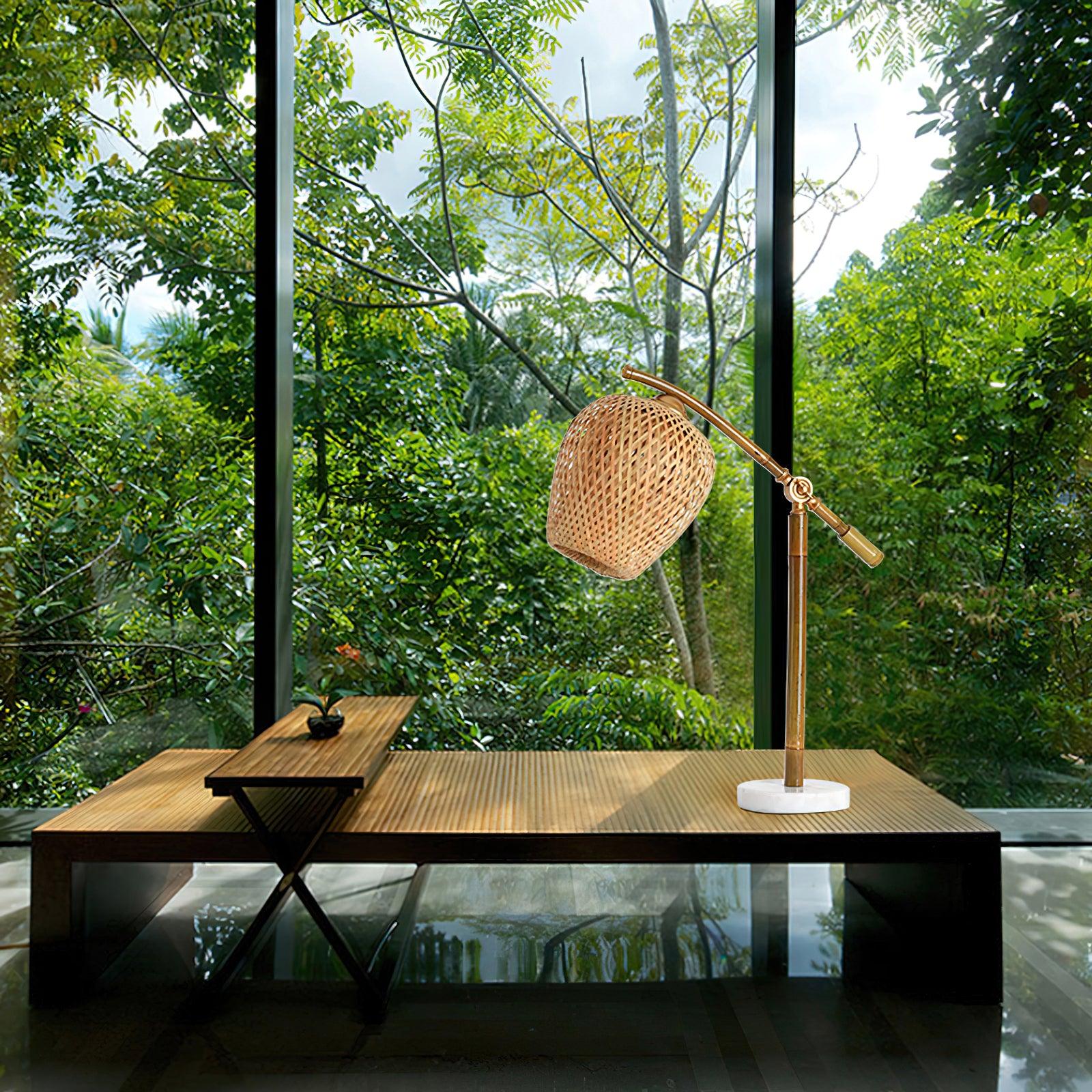 Zanell Bamboo Zen Table Lamp