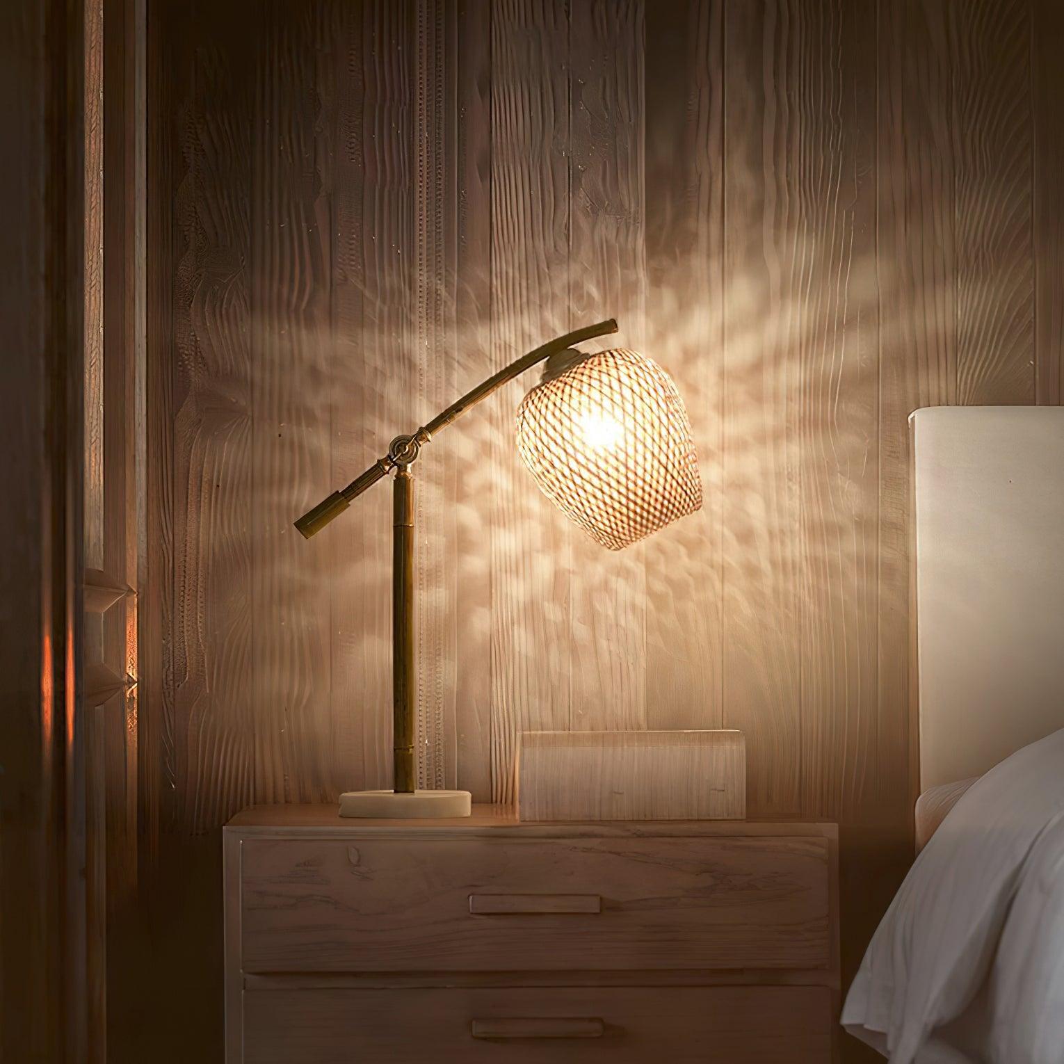 Zanell Bamboo Zen Table Lamp