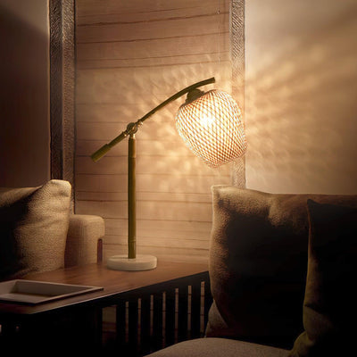 Zanell Bamboo Zen Table Lamp