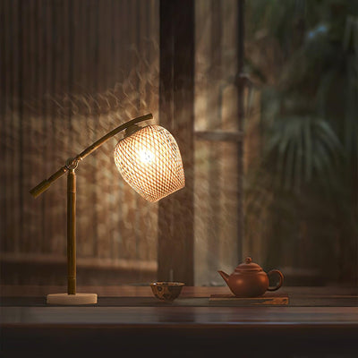 Zanell Bamboo Zen Table Lamp