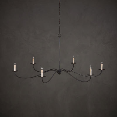 Calderview Iron Chandelier