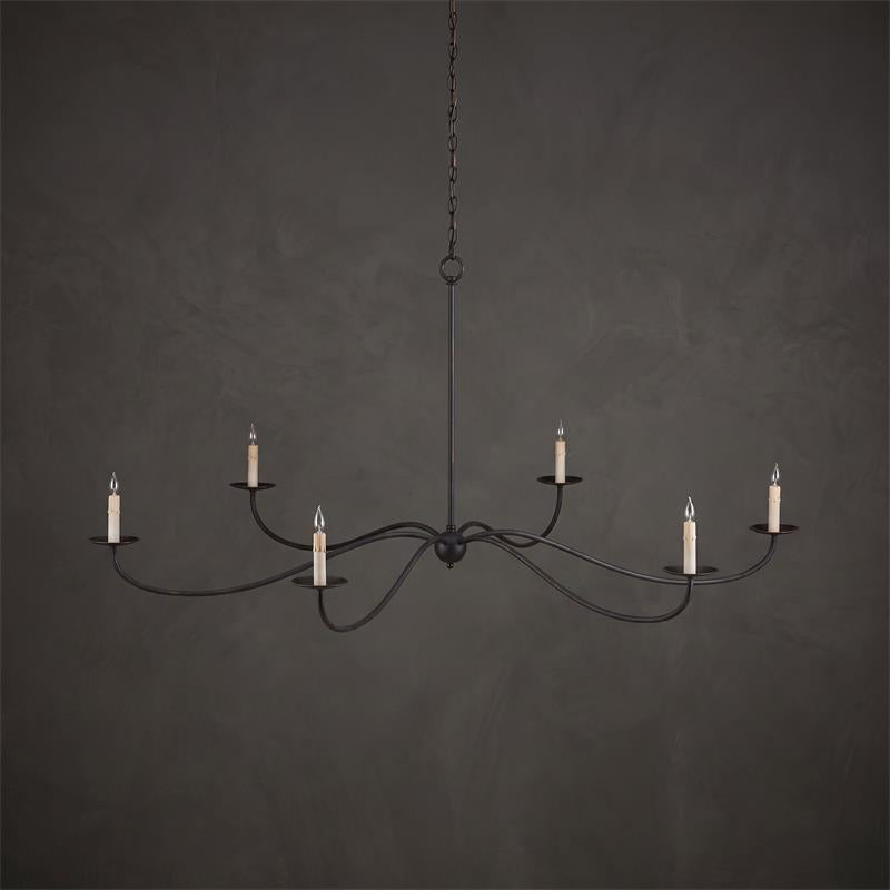 Calderview Iron Chandelier