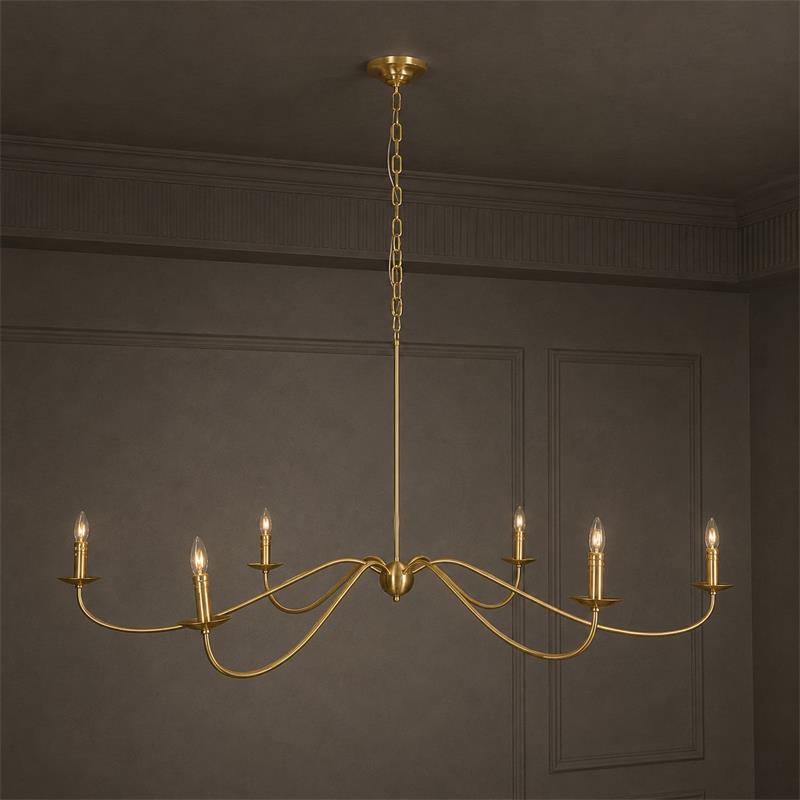 Calderview Iron Chandelier