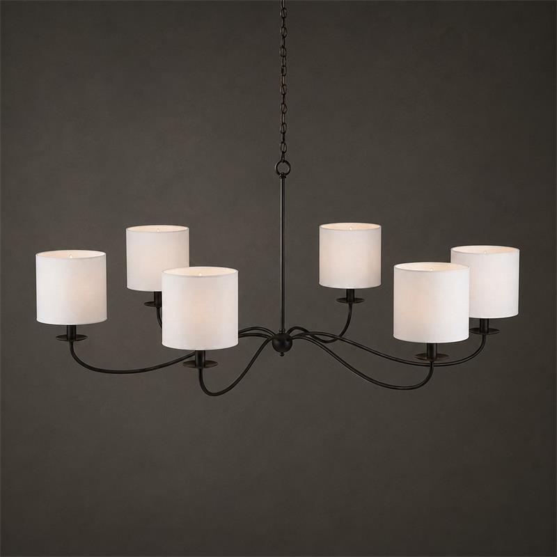 Calderview Iron Chandelier