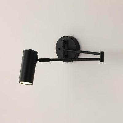 Auraelle Wall Sconce Brass Swing Arm Adjustable