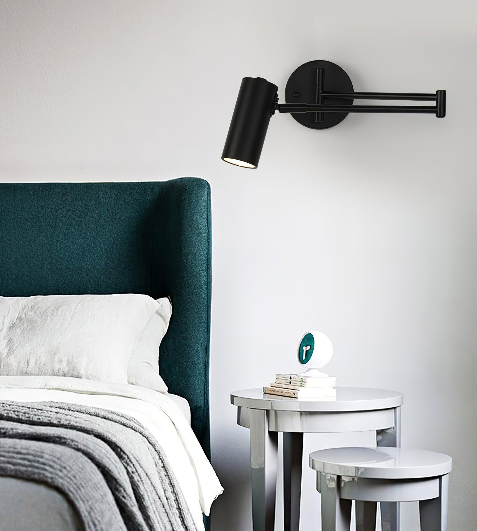 Auraelle Wall Sconce Brass Swing Arm Adjustable