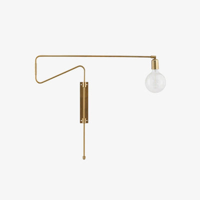 Elsoreth Modern Minimalist Swing Wall Lamp