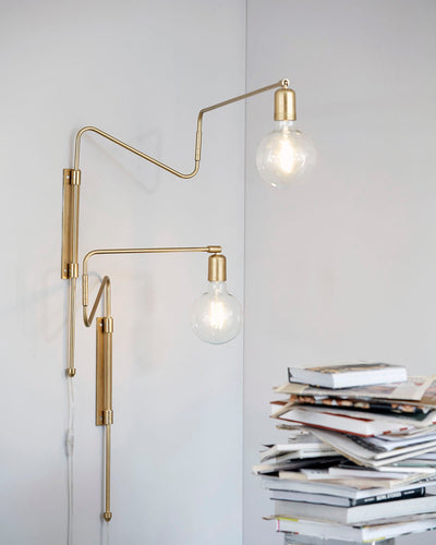 Elsoreth Modern Minimalist Swing Wall Lamp