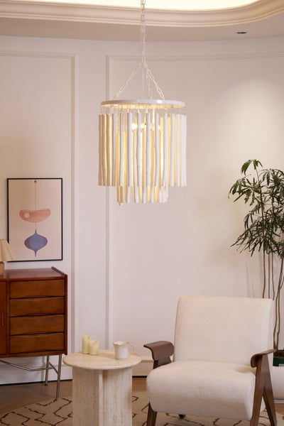Ravenborne Wood Chandelier