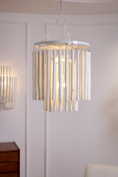 Ravenborne Wood Chandelier