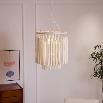 Ravenborne Wood Chandelier
