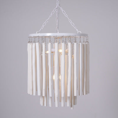 Nyphaiel Postmodern Luxury Wood Chandelier - Neutral Decor