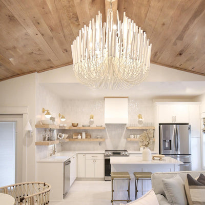 Ravenborne Wood Chandelier