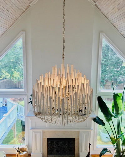 Ravenborne Wood Chandelier