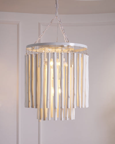 Ravenborne Wood Chandelier